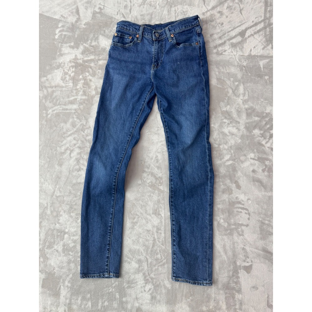 Levis 512 Slim Taper Mens Jeans W30 L34 Medium Wash Blue Denim 1456